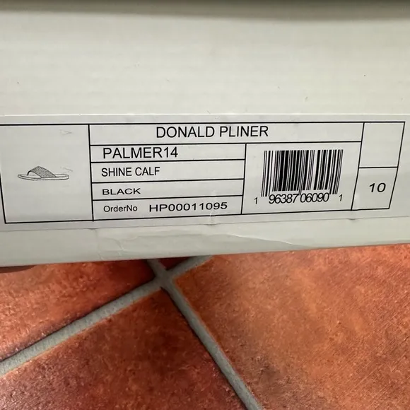 NWT Donald Pliner Woven Leather Sandals Mens Size 10
