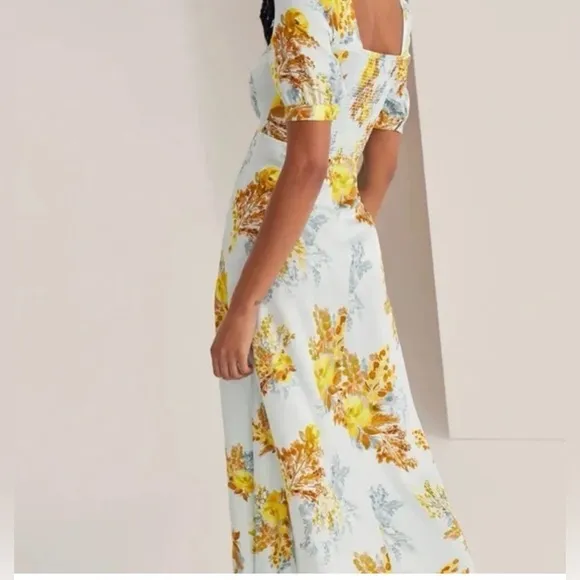 NWT Favorite Daughter Floral Midi Dress – Size 2, Retails $268