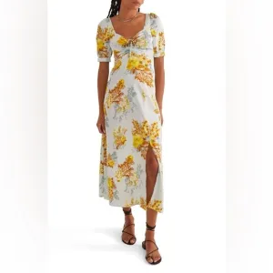 NWT Favorite Daughter Floral Midi Dress – Size 2, Retails $268