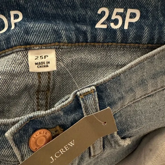NWT J. Crew Petite Demi-Boot Crop Jean