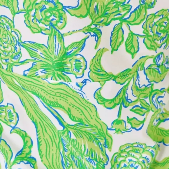 NWT Lilly Pulitzer Shaw Dress  Resort White Daffodil Hill SIZE XL