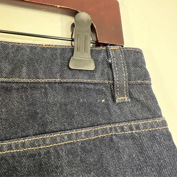 NWT TOTEME barrel leg denim raw blue full length high rise jeans 29x 34 *read