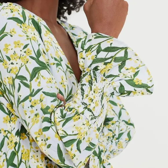 NWT Tuckernuck Pomander Place Palmetto Garden Kenzo Dress Sz L