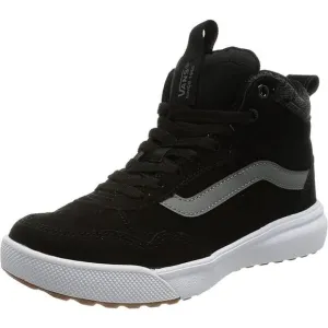 NWT Vans Women's Range High Top Sneaker Boots,Black/Pewter-Size 8