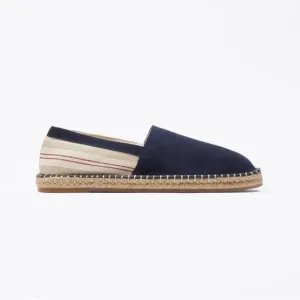 NWT. Zara Man Multicoloured Contrast Split Suede Espadrilles. Size 7, 8.