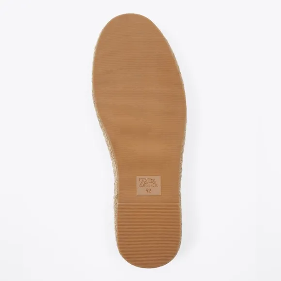 NWT. Zara Man Multicoloured Contrast Split Suede Espadrilles. Size 7, 8.