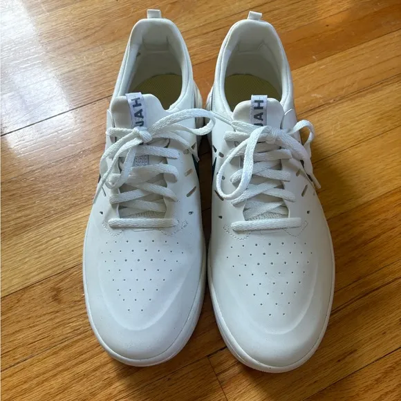 NYJAH Nike White and Black Low-Top Sneakers