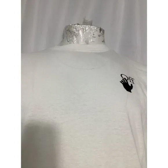 Off-White Back Marker Arrow T-Shirt in White Cotton