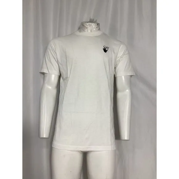 Off-White Back Marker Arrow T-Shirt in White Cotton