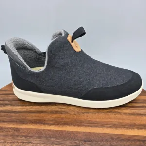 Olukai Lipoa Boots Women's 10 Dark Shadow Blue Gray Fleece Lined Ankle Booties