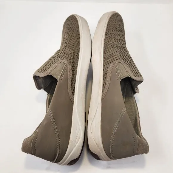 Olukai Men Lae Ahi Tan Mesh Slip On Loafer Sneaker Casual Shoes Size 9.5 Comfort