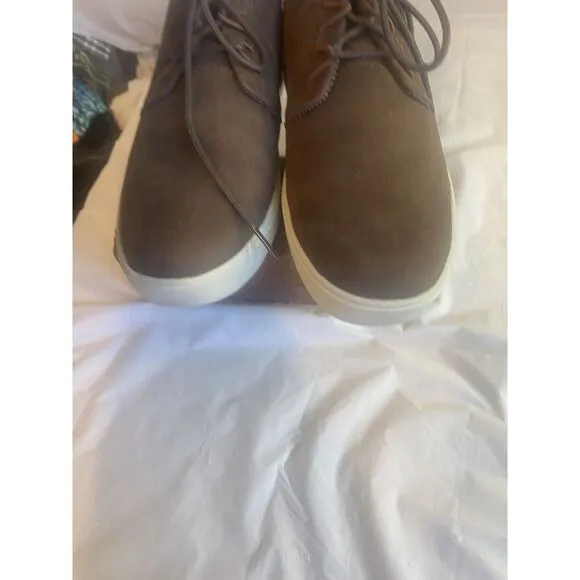 Oluki Nala Hele Wal'apo Brown‎ Leather Australia Sheep Wool Interior-Size 10.5