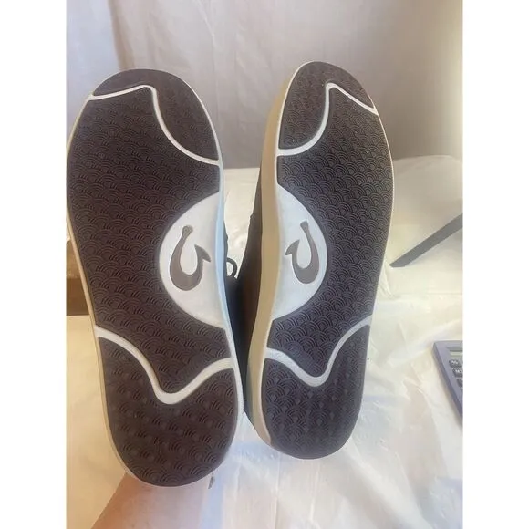 Oluki Nala Hele Wal'apo Brown‎ Leather Australia Sheep Wool Interior-Size 10.5