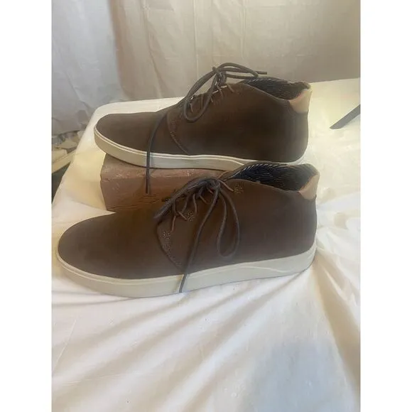 Oluki Nala Hele Wal'apo Brown‎ Leather Australia Sheep Wool Interior-Size 10.5