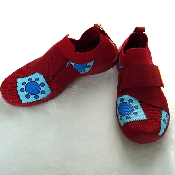 OnePiece GumGum Village Hidden in Iron x 1Hund Trainers Sneakers EU 35 Colorbloc