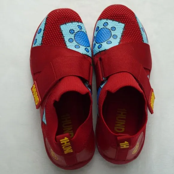 OnePiece GumGum Village Hidden in Iron x 1Hund Trainers Sneakers EU 35 Colorbloc