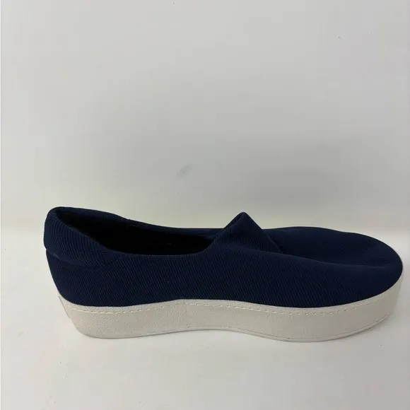 Opening Ceremony 37 US 6 Cici‎ Classic Navy Blue Slip On Platform Loafers Shoe