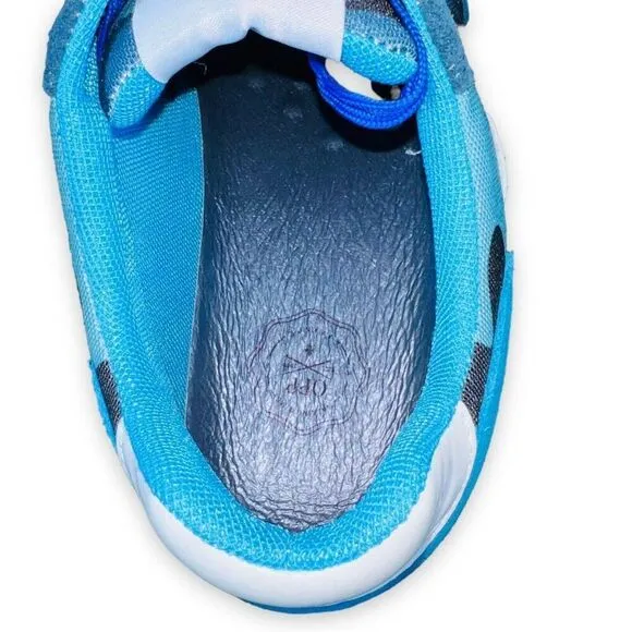 OPP France Lace-up Paint Sneakers &quot;Blue Camo&quot; Men's 8.5 Women's 10