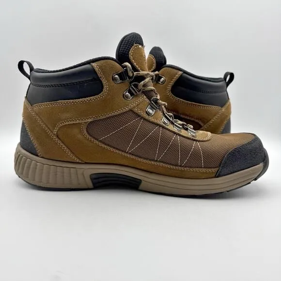 OrthoFeet Mens Hunter Boot US 11M EU 44 Brown Leather NIB