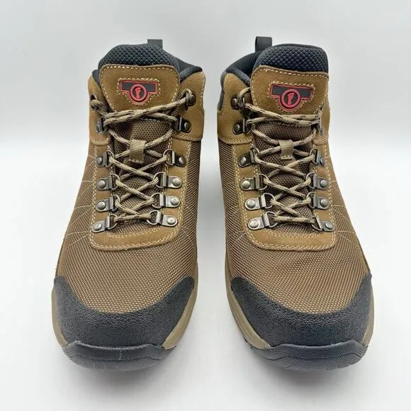OrthoFeet Mens Hunter Boot US 11M EU 44 Brown Leather NIB