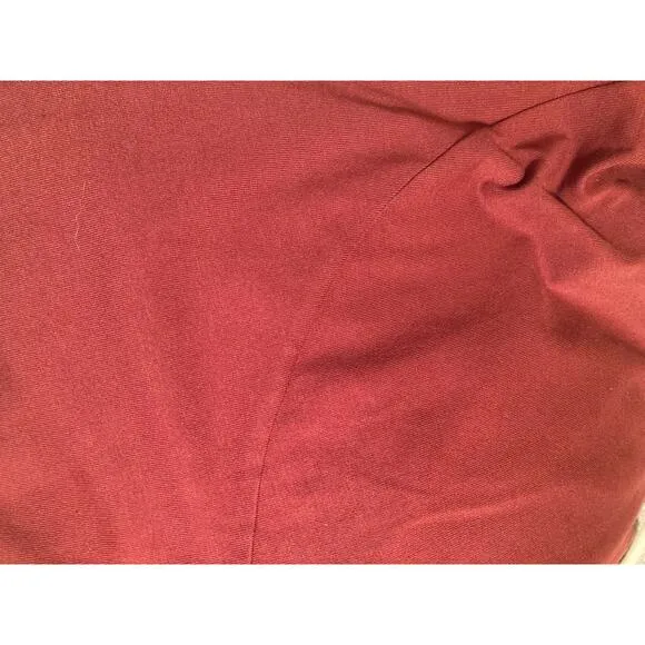 Oska Lagenlook Rust Maxi Dress Minimalist Perfection ~ Sz 2 M/ L
