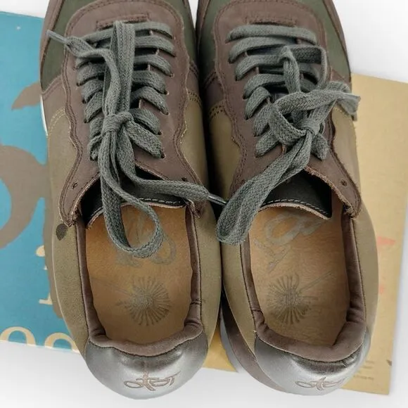 OTBT Men’s Leather Armada Sneakers in Coffee Bean NIB - size 10‎