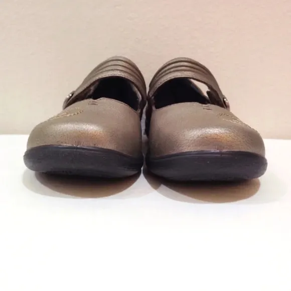 Padders Leather Mary Jane Pewter Poem US 7 EEE Wide (UK 5, EU 38) Padded Insoles
