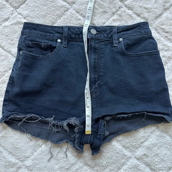 Paige | &quot;Davina&quot; Margot Shorts High Rise Distressed Denim Shorts | Size 30