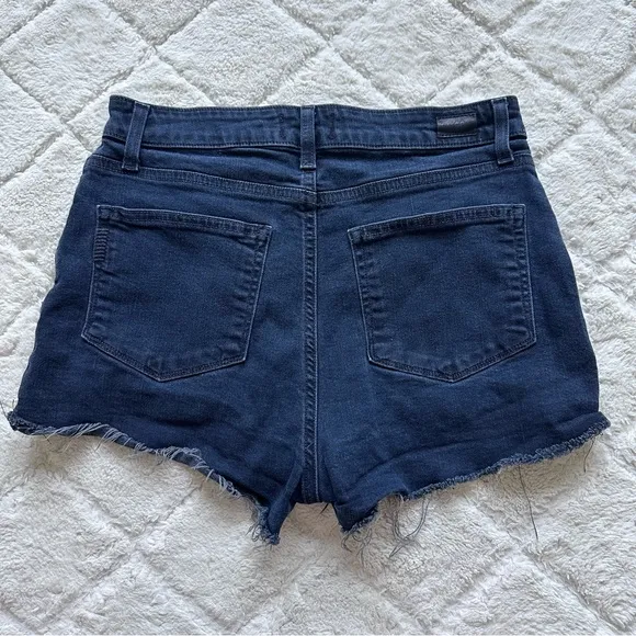 Paige | &quot;Davina&quot; Margot Shorts High Rise Distressed Denim Shorts | Size 30
