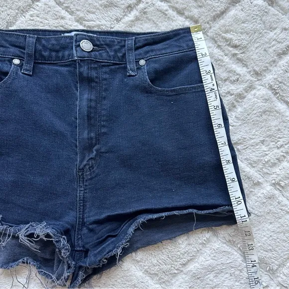 Paige | &quot;Davina&quot; Margot Shorts High Rise Distressed Denim Shorts | Size 30