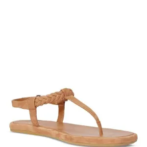 PAIGE Women's Toffee‎ Drew Braided Thong Sandals, Size 6