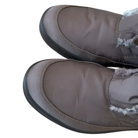 Pajar Canada Marcie Taupe Brown Ice Gripper Winter Boots Size EU 39 US Size 8