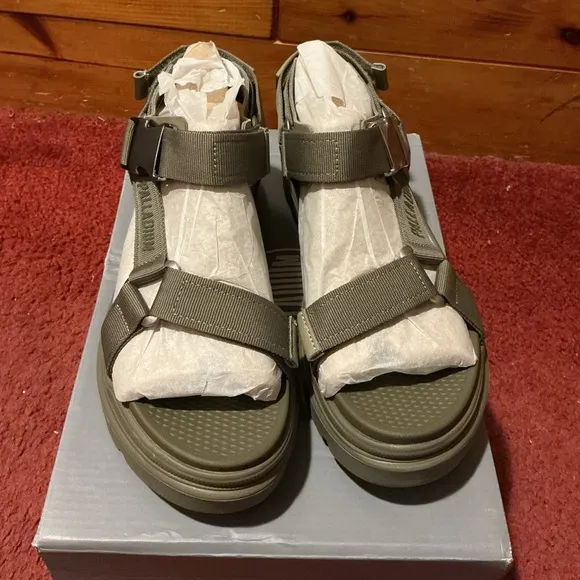 PALLADIUM Pallacruise strap Sandals-Dusky Green