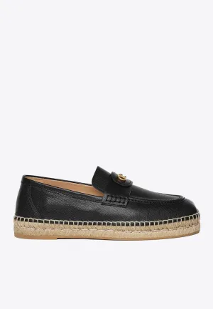 Palm Avenue Calf Leather Espadrilles