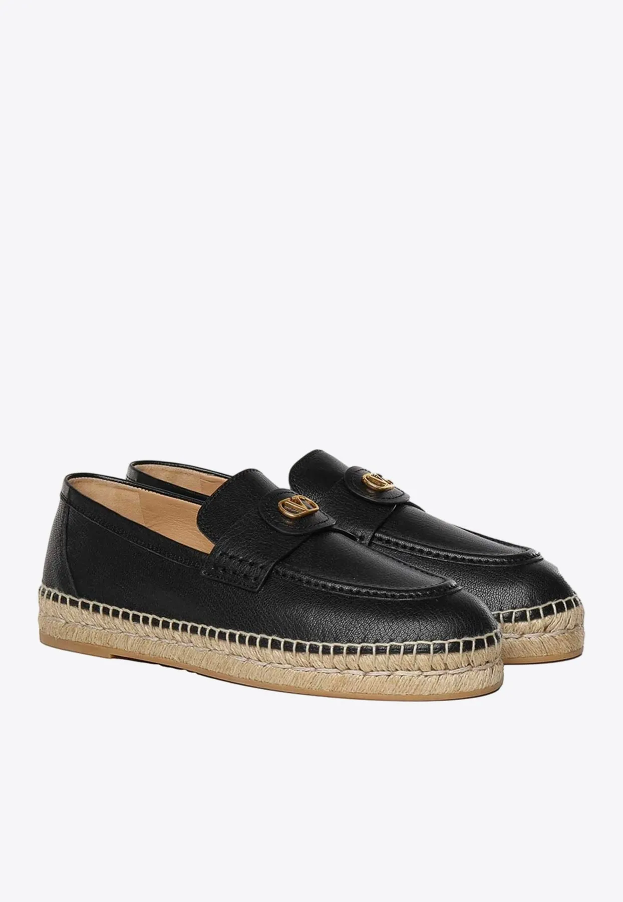 Palm Avenue Calf Leather Espadrilles