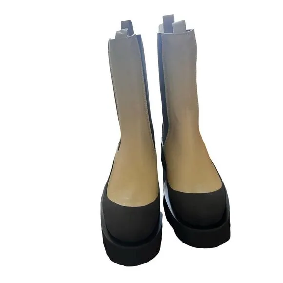Paloma Barcelò Charlotta ankle boots in nappa leather Salvia 38