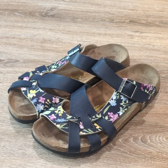 Papillio by Birkenstock Women's Floral Strap Sandals size