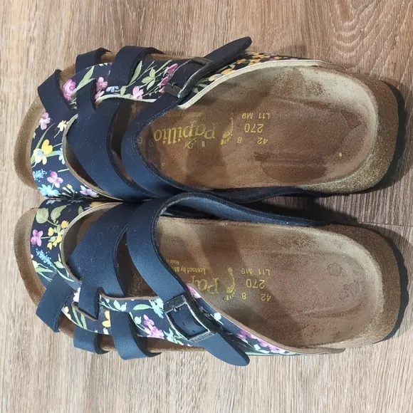Papillio by Birkenstock Women's Floral Strap Sandals size
