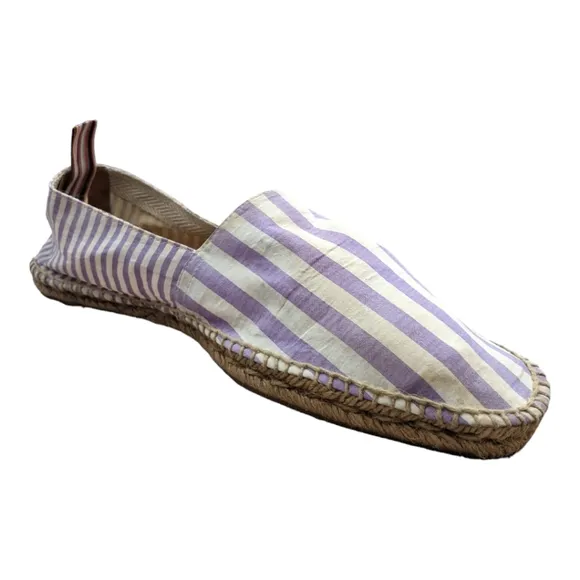 Paul Smith x Castañer White/ Stripe Espadrilles, 43