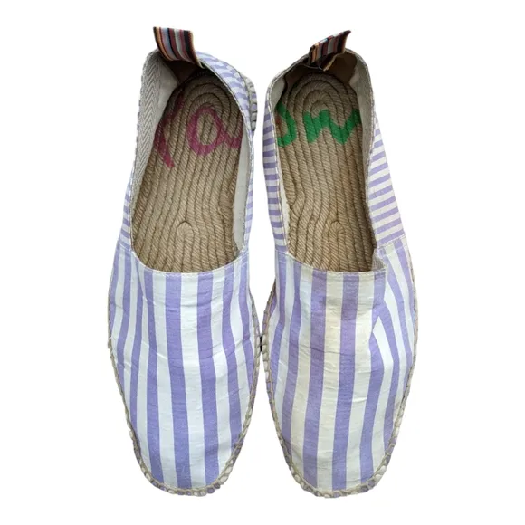 Paul Smith x Castañer White/ Stripe Espadrilles, 43