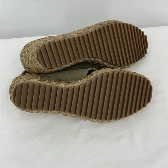Pedro Garcia Tan Espadrilles with Suede Straps SIZE 8.5