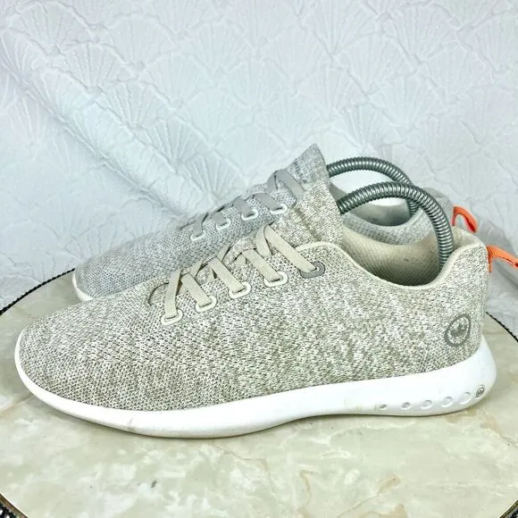Peter Millar Hyperlight Glide Sneakers Mens 8 Gray Athletic Sporty Running Shoes