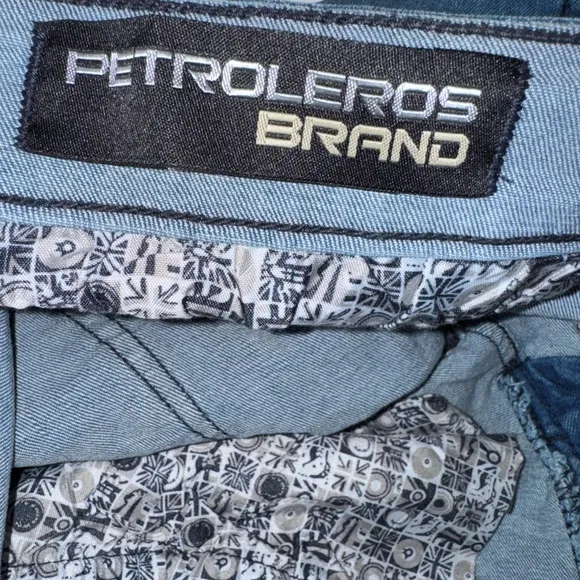 Petroleros Brand Super Skinny Stretch Jeans | Size 30x32 | Two-Tone Fade Denim