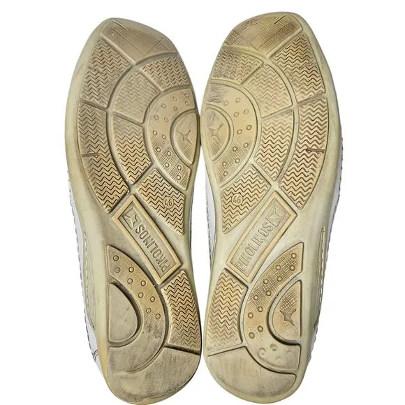 Pikolinos Men's Azores Leather Moccasin Espuma White 06H-3126  EU 46 | US 12