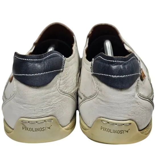 Pikolinos Men's Azores Leather Moccasin Espuma White 06H-3126  EU 46 | US 12