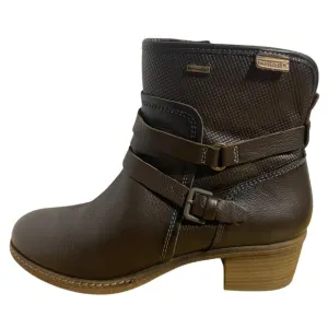 Pikolinos Womens Zaragoza Leather Ankle Boots size 40 EU 9.5 US Dark Brown