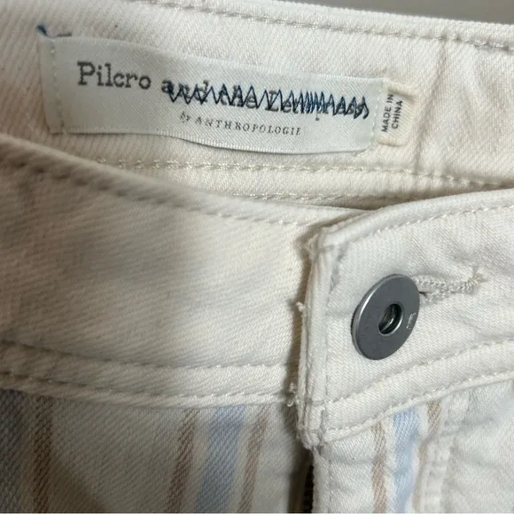 Pilcro Fleur High-Rise Slim Boyfriend Jeans- Size 29 TALL