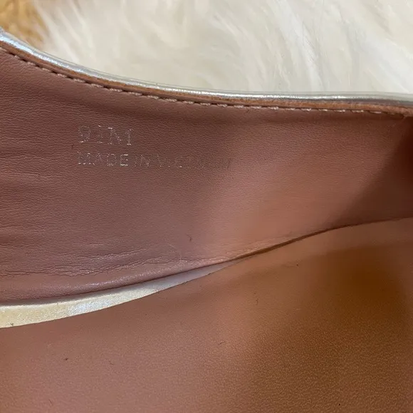 Polo Ralph Lauren Tan Ankle Strap Straw Wedge Sandals Size 9M