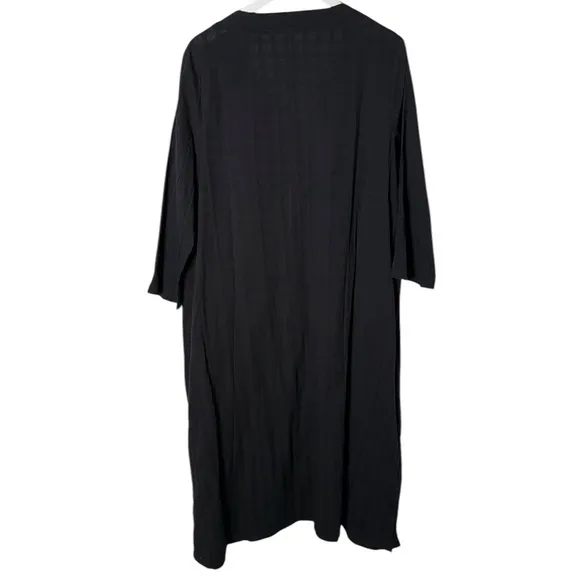 Pomander Place Carolina Caftan Dress Black Size XXL