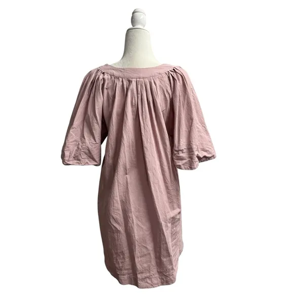 Pomander Place Finley Flutter Sleeve Mini Dress Lilac Light Purple Medium M
